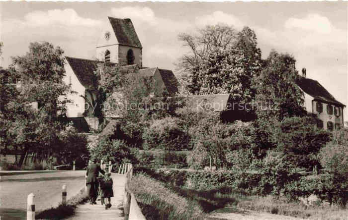 Roetteln Roettelweiler Loerrach BW Aufgang zur Kirche