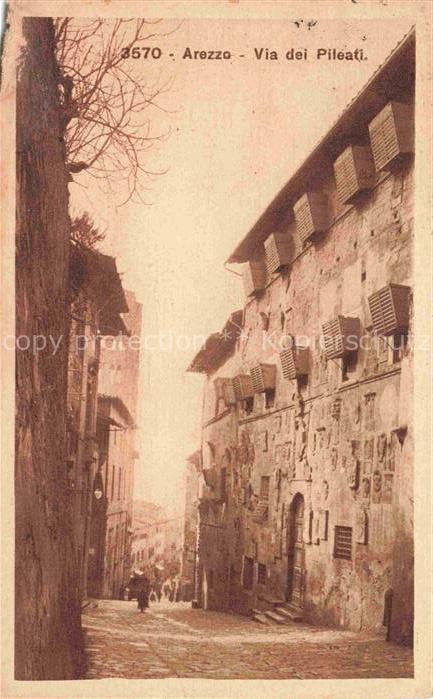Arezzo Toscana IT Via dei Pileati