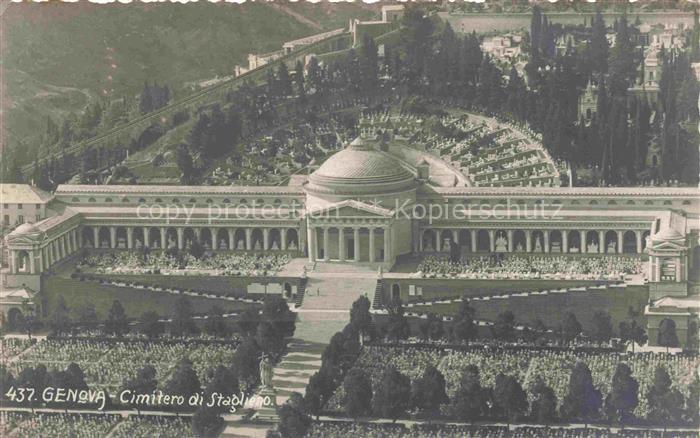 GENOVA Genua Liguria IT Cimitero di Staglieno