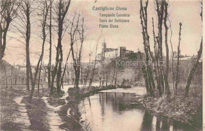 Castiglione Olona Varese Lombardia IT Campanile Canonica Torre del Battistero Fi