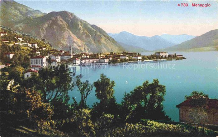 Menaggio Lago di Como Lombardia IT Panorama