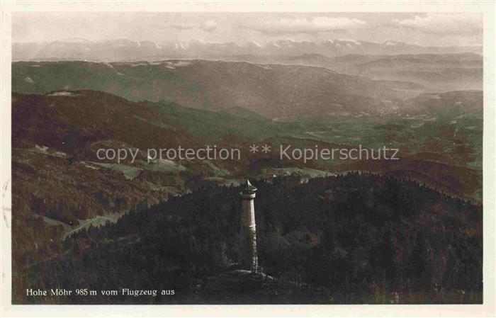 Hohe Moehr Schopfheim Fliegeraufnahme