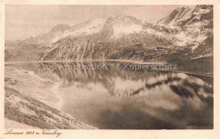 Luenersee 1969m Vorarlberg AT Panorama