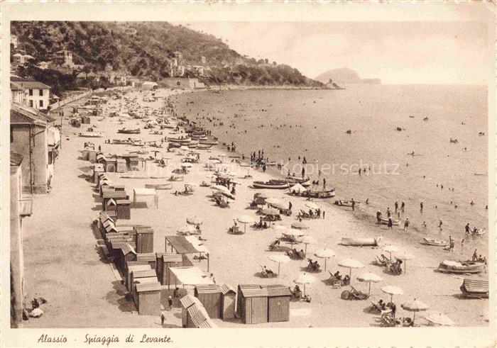 ALAssIO Savona Liguria IT Spiaggia di Levante