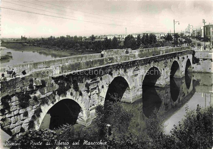 RIMINI IT Porte di Tiberio sul Marecchia