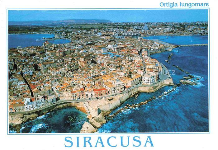 SIRACUSA Syrakus Sicilia IT Vue aerienne