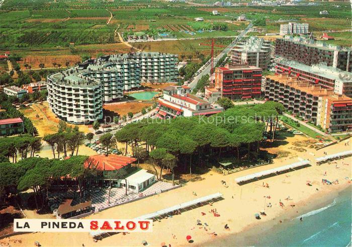 Salou Tarragona Costa Dorada ES La Pineda Fliegeraufnahme
