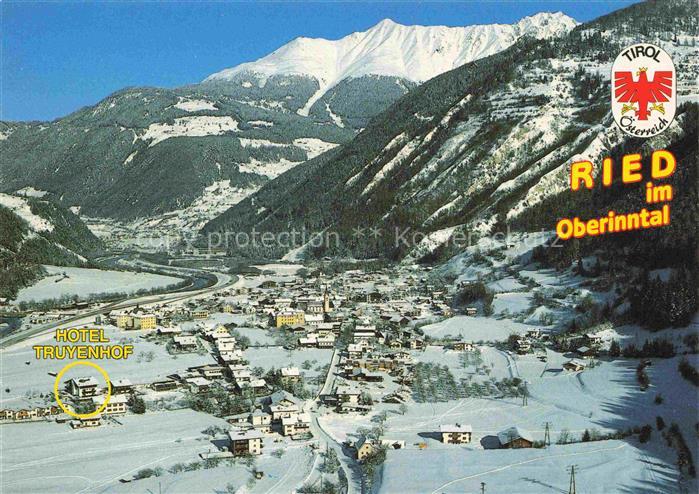 Ried Tirol AT Sporthotel Truyenhof Fliegeraufnahme