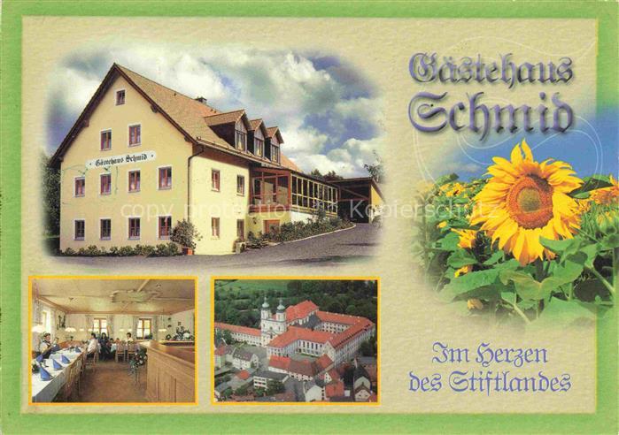 Waldsassen Gaestehaus Schmid Gastraum Stift