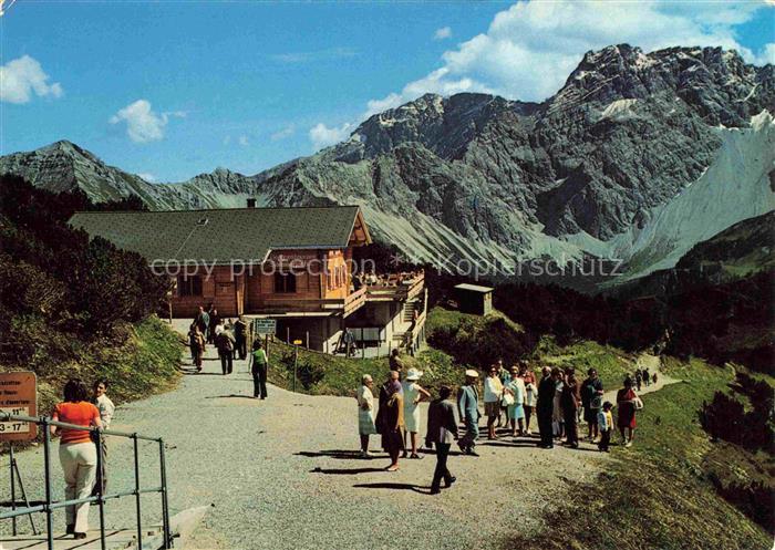 Malbun Triesenberg Liechtenstein Bergrestaurant Sareiserjoch