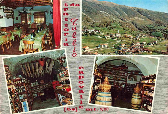 Capovalle Brescia Lombardia IT Trattoria da Tullio Gastraeume Panorama