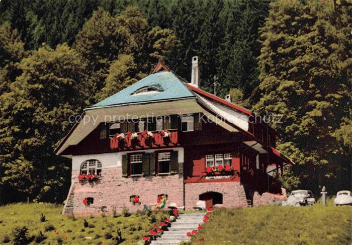 Oberkutterau Dachsberg BW Haus Garni Alte Gerbe 1759