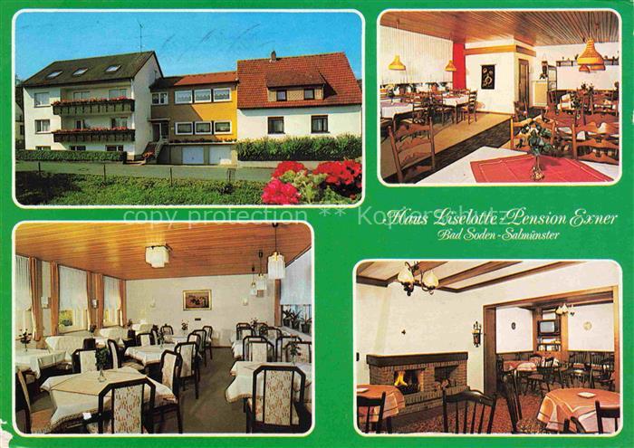 Bad Soden-Salmuenster Hessen Haus Liselotte Pension Exner Gastraeume