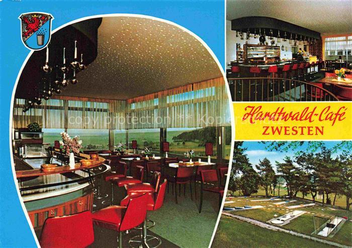 Zwesten Bad Hardtwald Cafe Bar Gastraum Minigolf