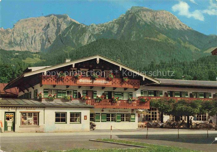 Unterstein Schoenau Berchtesgaden Gasthof Zillnhaeusl