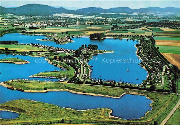 Rinteln Weser Doktor See Fliegeraufnahme