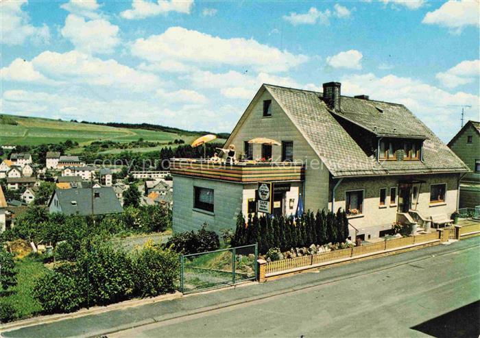 Bad Endbach Marburg-Biedenkopf Hessen Pension Haus Bergfrieden Cafe Heidestuebch