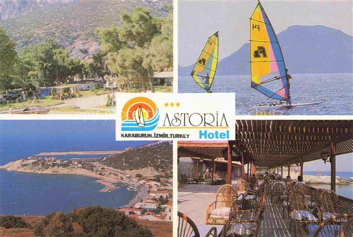 Izmir Smyrne Smyrna TK Astoria Hotel Karaburun Panorama Windsurfer Terrasse