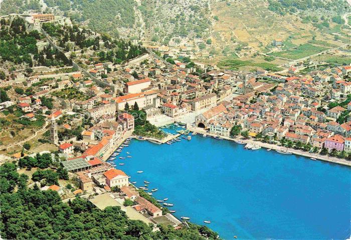 Hvar Otok Croatia Fliegeraufnahme