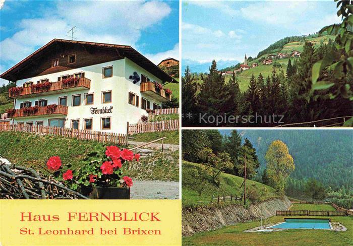 Sankt Leonhard  San Leonardo Passeier IT Haus Fernblick Panorama Schwimmbad