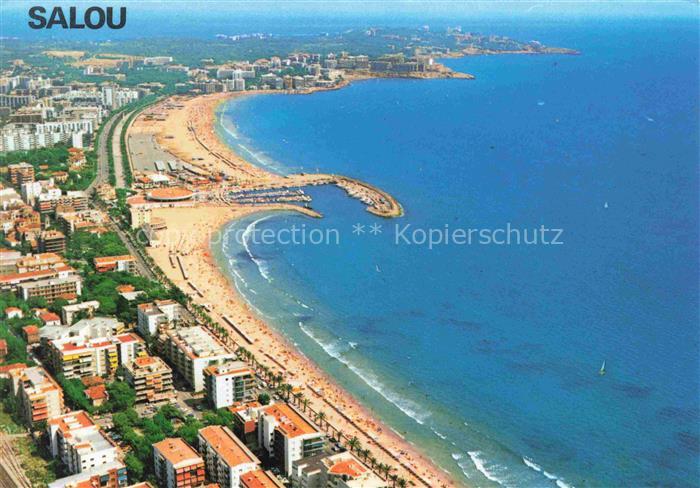 Salou Tarragona Costa Dorada ES Fliegeraufnahme