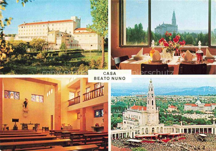 Fatima PT Casa Beato Nuno Gaststube Karmeliter Pilgerhaus Kirche