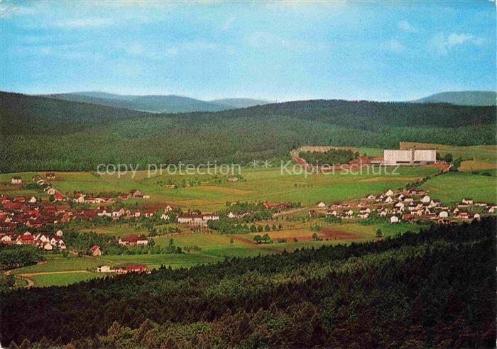 Zwesten Bad Fliegeraufnahme mit Kellerwand