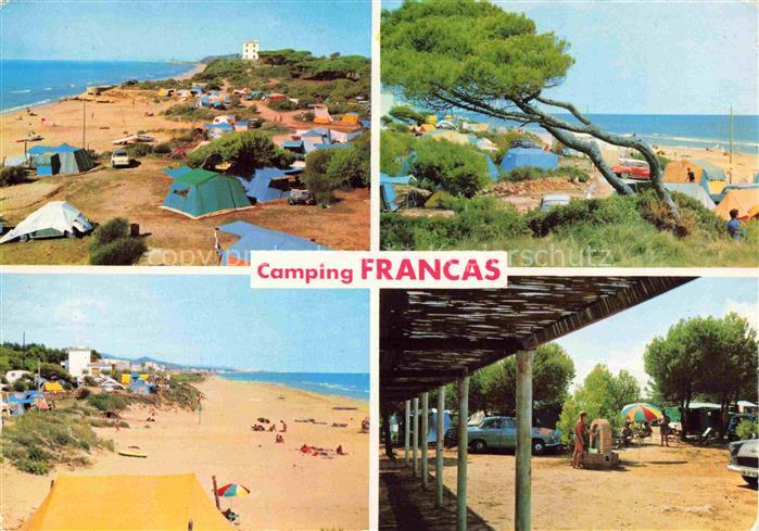TARRAGONA ES Camping Francas Details Strand