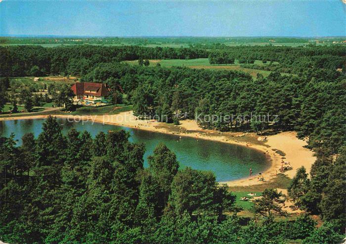 Rotenburg Wuemme Hannover Rasthaus Grundbergsee BAB Hamburg Bremen Fliegeraufnah