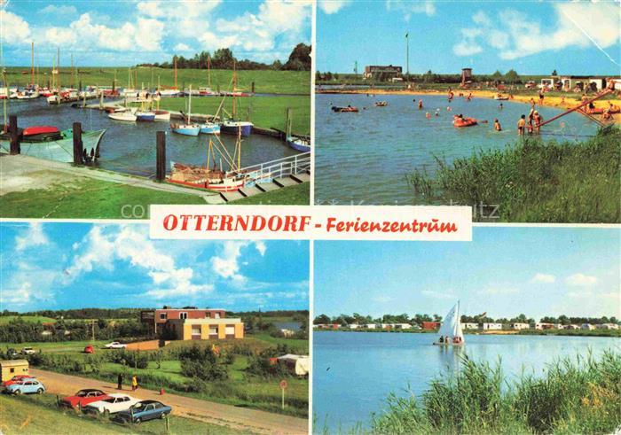 Otterndorf Niederelbe Bootshafen Strand Ferienzentrum