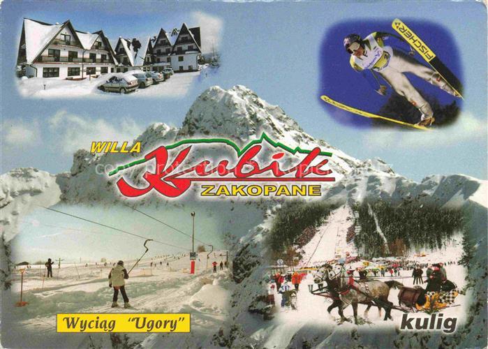 Zakopane Tatra PL Willa Kubik Wyciag Ugory Kulig