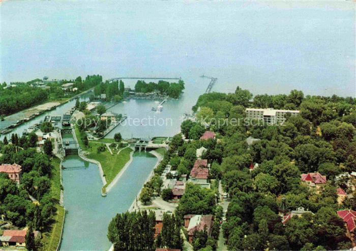 Siofok Siofokrol HU Fliegeraufnahme