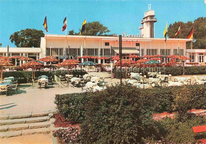 EssEN  Ruhr Hauptgaststaette Grosser Blumenhof und Terrassen
