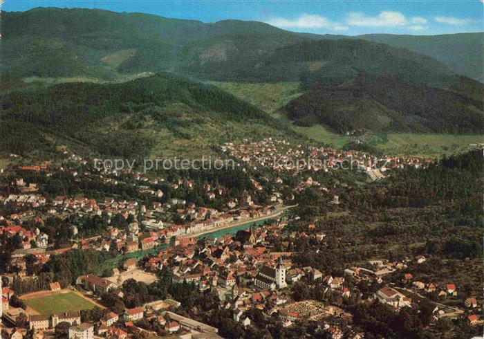 Gernsbach Murgtal BW Fliegeraufnahme