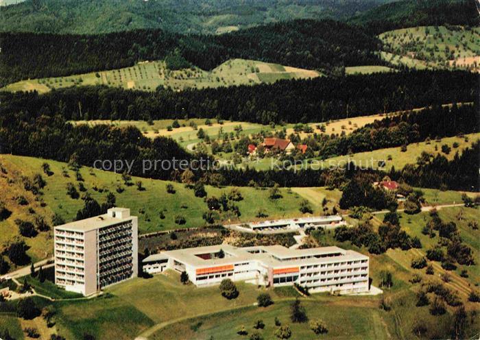 Gengenbach Klinik und Sanatorium Kinzigtal Fliegeraufnahme