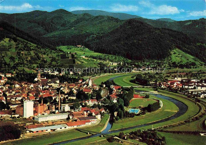 Gengenbach Fliegeraufnahme