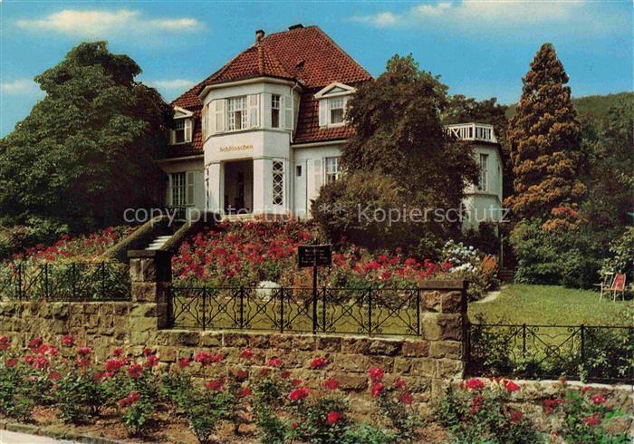 Bad Eilsen Schaumburg Niedersachsen Das Schloesschen und Haus Ingeborg