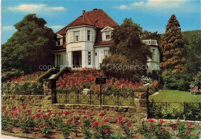 Bad Eilsen Schaumburg Niedersachsen Das Schloesschen und Haus Ingeborg