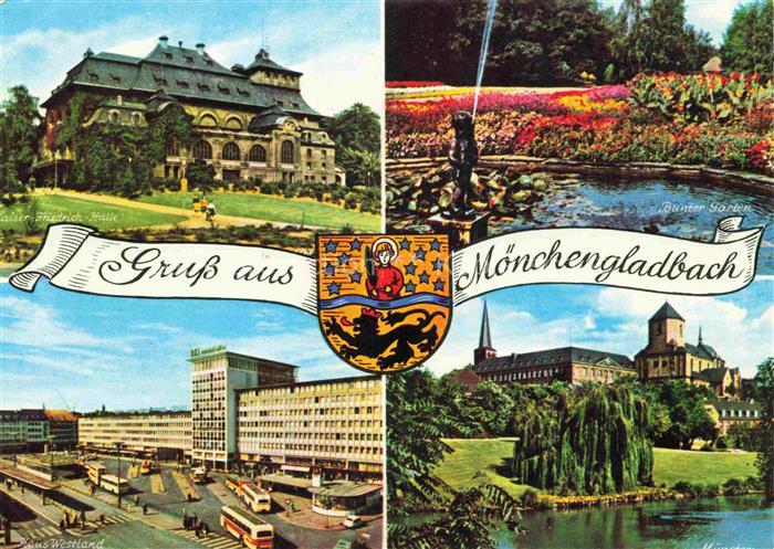 MoeNCHENGLADBACH NRW Kaiser Friedrich Halle Bunter Garten Westland Muenster
