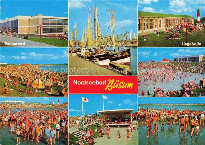 BueSUM Nordseebad Wellenbad Fischereihafen Liegehalle Kurkonzert Massenveranstal