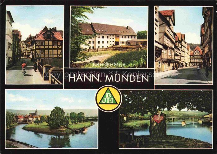 Hann. Muenden Jugendherberge Altstadt Panorama Gondelteich