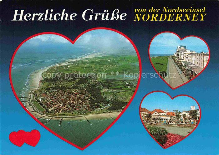 NORDERNEY Nordseebad Fliegeraufnahme Promenade Hotels