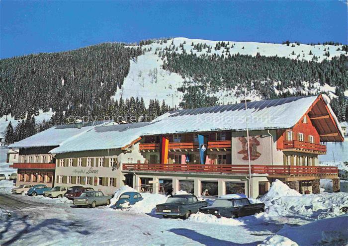 Oberjoch Bad Hindelang Bayern Alpengasthof und Pension Loewen
