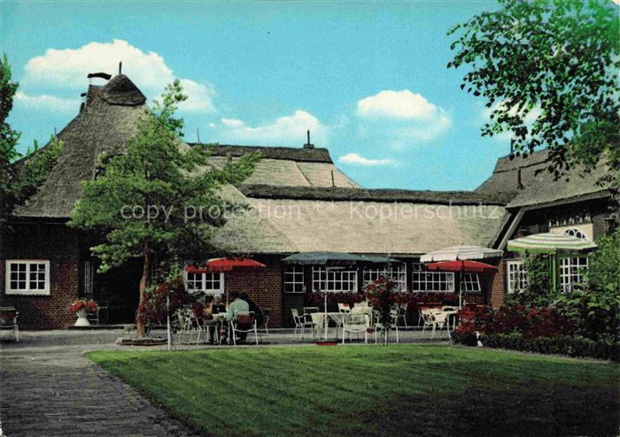 Wiesmoor Aurich Niedersachsen Blauer Fasan Cafe Restaurant Teestube