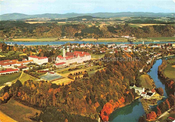 Schweiklberg Abtei Vilshofen Donau Abtei Schweiklberg Fliegeraufnahme
