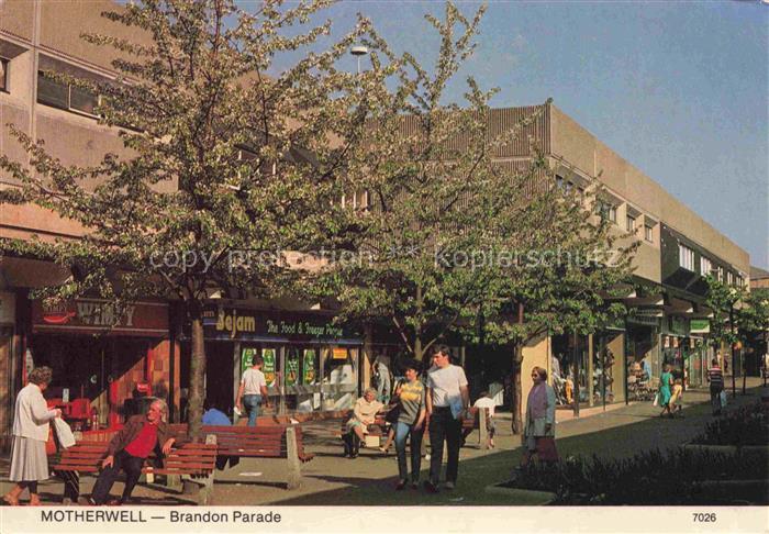 Motherwell Glasgow Scotland UK Brandon Parade