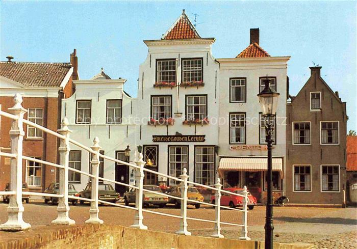 Goedereede Goeree Overklakkee Zuid-Holland NL Markt Hotel De Gouden Leeuw