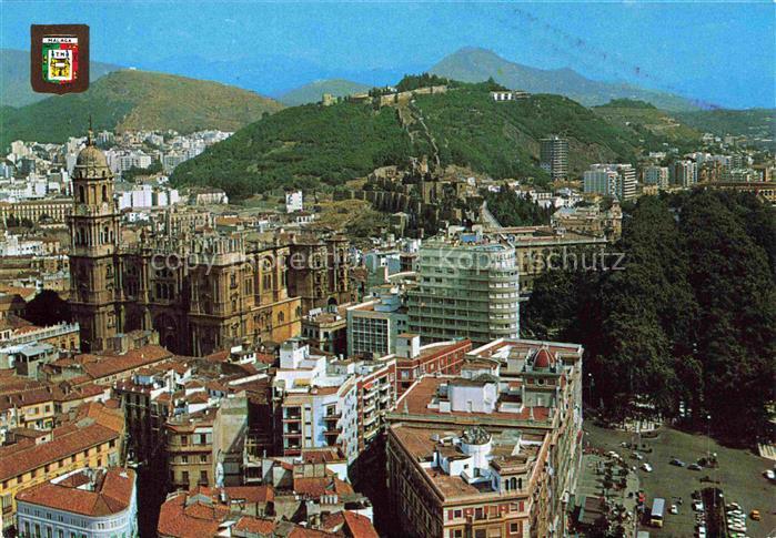 MALAGA Andalucia ES Fliegeraufnahme