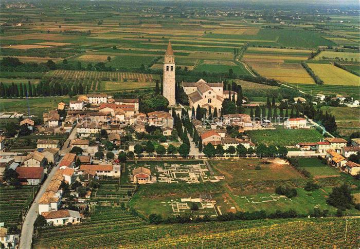 Aquileia Aquileja IT Fliegeraufnahme