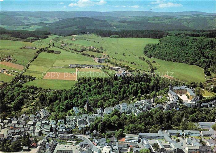 Bad Berleburg NRW Fliegeraufnahme